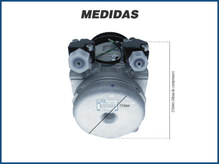 Compressores COMPRESSOR QUE TCCI -TM31 - QP-31 R-134A Imagem 5