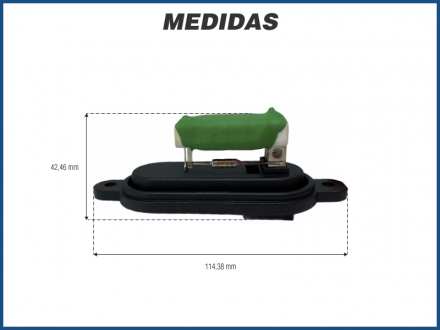 Elétricos RESISTÊNCIA CAIXA EVAPORADORA FIAT DUCATO - 1999>2005 Imagem 3