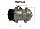 Compressores COMPRESSOR 7H15 FLX7 4420 R134A FURO PASSANTE Imagem Miniatura 5