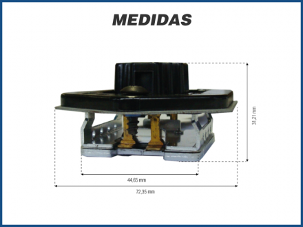 Elétricos RESISTÊNCIA CAIXA EVAPORADORA - MITSUBISHI PAJERO TR4 - 2002>2008 Imagem 3