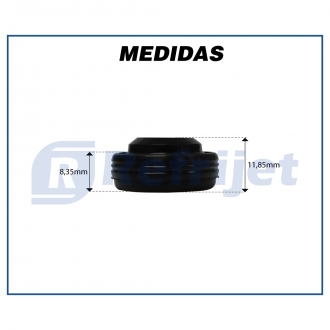 Componentes SELO COMPRESSOR DELPHI CVC - CHEVROLET VECTRA / ASTRA / VOLKSWAGEN GOL / PARATI Imagem 3