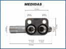 Filtros e Válvulas VÁLVULA DESCARGA COMPRESSOR DENSO 10P15 Imagem Miniatura 4