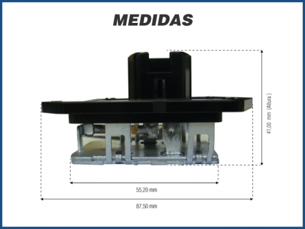 Elétricos RESISTÊNCIA CAIXA EVAPORADORA - TOYOTA COROLLA Imagem 3