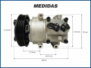 Compressores COMPRESSOR VISTEON - FORD FIESTA - 2004>2012 / ECOSPORT 2.0 - 2006>2014 Imagem Miniatura 4