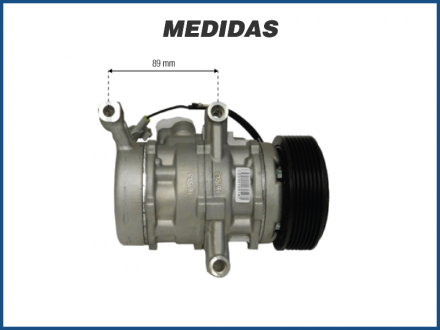 Compressores COMPRESSOR VALEO - TOYOTA ETIOS 1.3 / 1.5 - 2012>2016 Imagem 5