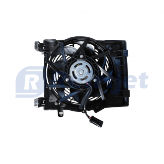 Eletroventiladores ELETROVENTILADOR AUXILIAR COM DEFLETOR CONDENSADOR CHEVROLET CORSA NOVO/MONTANA 02>05 OEM-244445191 Imagem 1