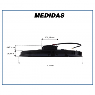 Eletroventiladores ELETROVENTILADOR UNIVERSAL ASPIRANTE 16 POLEGADAS 24 VOLTS Imagem 6