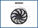 Eletroventiladores ELETROVENTILADOR SPAL 12 12V VA10-AP50/C61S Imagem Miniatura 3