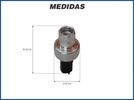 Elétricos PRESSOSTATO - FORD FIESTA / KA 1.0 - 3 PINOS - 2017>2018 Imagem 2